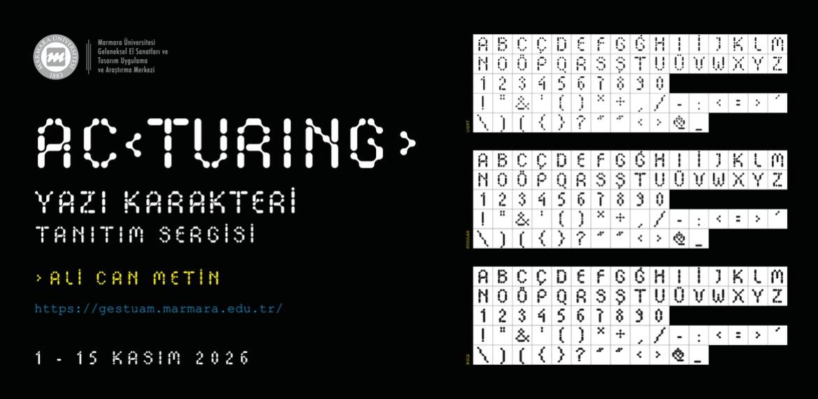 Ali Can Metin "AC TURING" Çevrimiçi Kişisel Sergi, 01 - 15 Kasım 2026